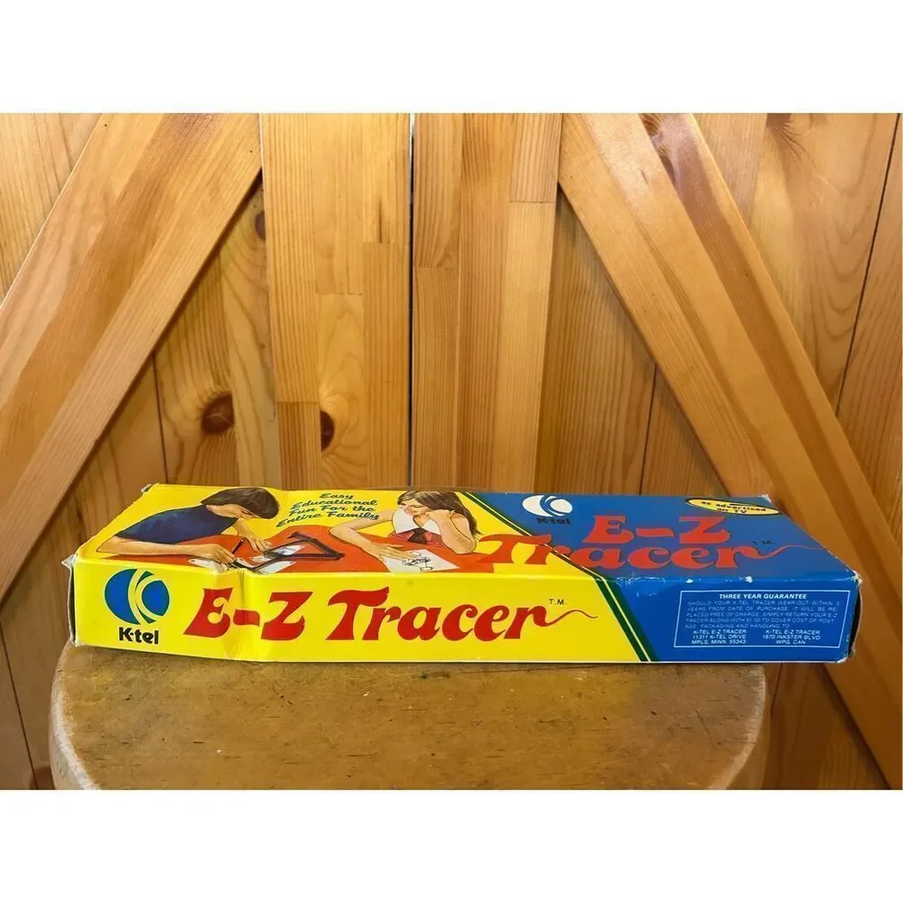 VINTAGE 1974 E-Z TRACER KIT K-TEL USA MADE ORIGINAL BOX #MI-868 (8530)